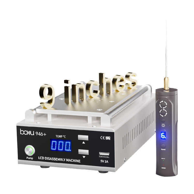 Baku BA-946+ Separatore schermo telefono da 9 pollici 450W con rimozione colla elettronica, 110V US Plug, 220V EU Plug Baku BA-946+ Separatore schermo telefono da 9 pollici 450W con rimozione colla elettronica, 110V US Plug, 220V EU Plug